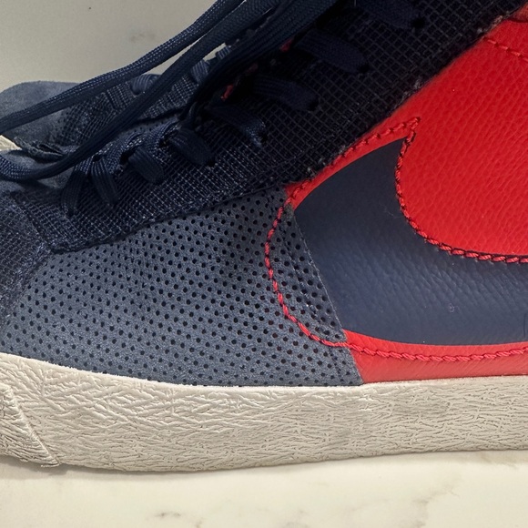 Nike SB Zoom Blazer Mid Premium Deconstructed - Barcelona Size 12 EUC - Picture 12 of 13